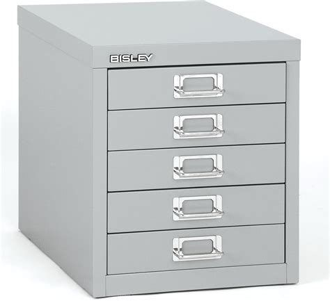 bisley 5 drawer steel desktop multidrawer storage cabinet|bisley desktop cabinet 5 drawer.